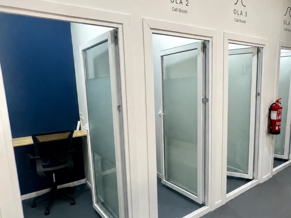 Olas — 4 Cabinas Privadas · Seaside Coworking Tenerife Sur